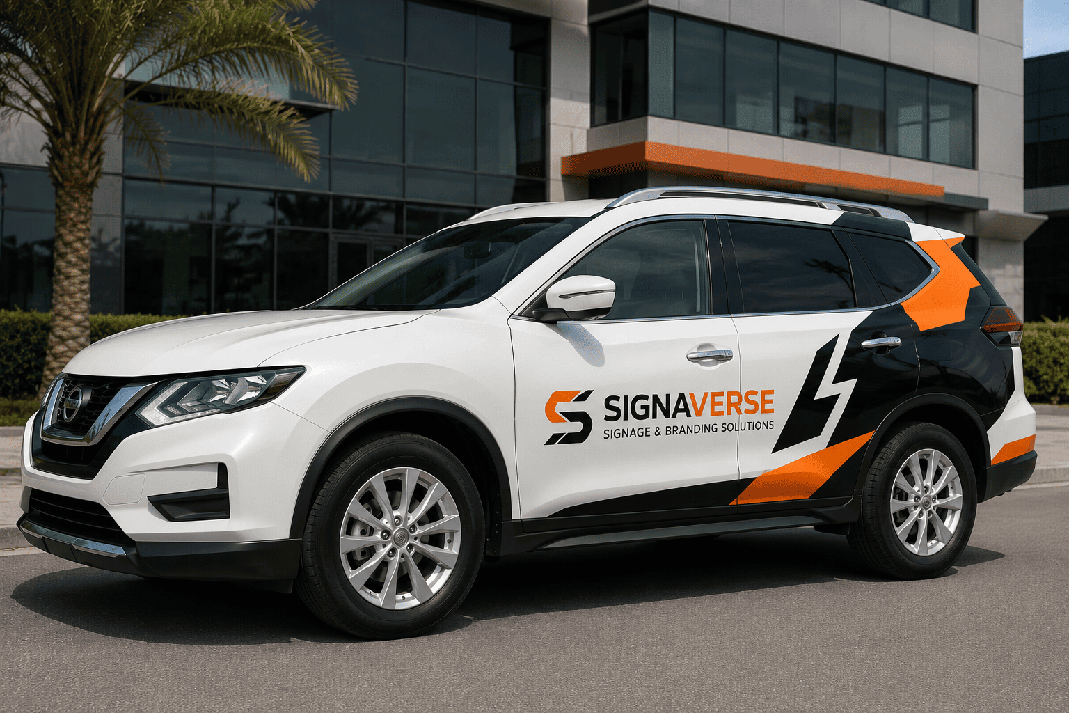 Partial vehicle wrap Dubai
